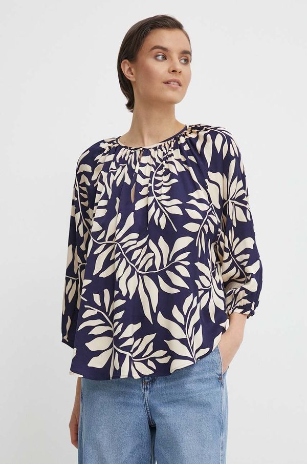 Seidensticker Majica Seidensticker ženska, mornarsko modra barva, 60.136251