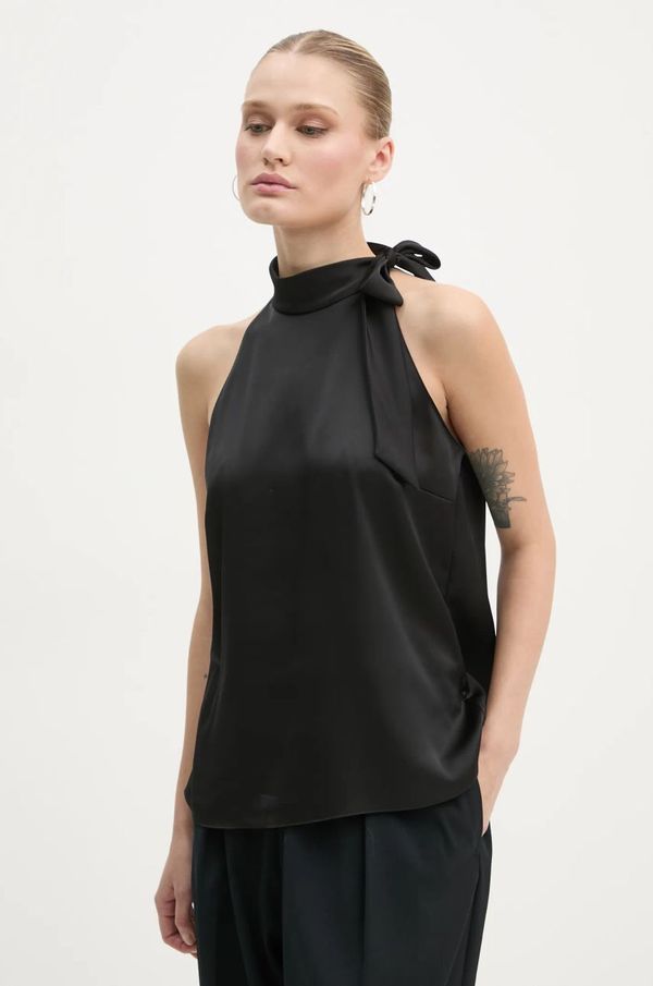 Theory Majica Theory ženska, črna barva, O1005507