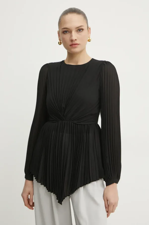 Twinset Majica Twinset ženska, črna barva, 251TP2333