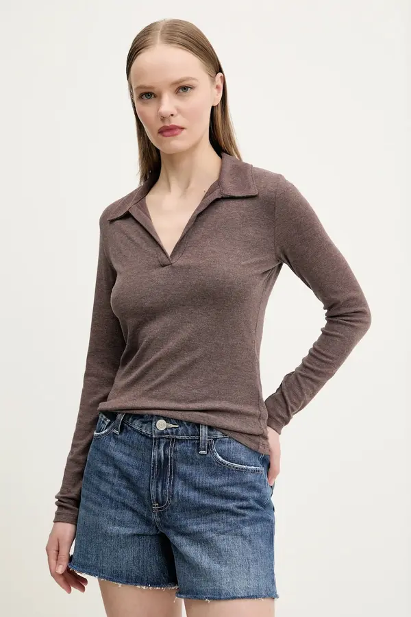 Abercrombie & Fitch Majica z dolgimi rokavi Abercrombie & Fitch