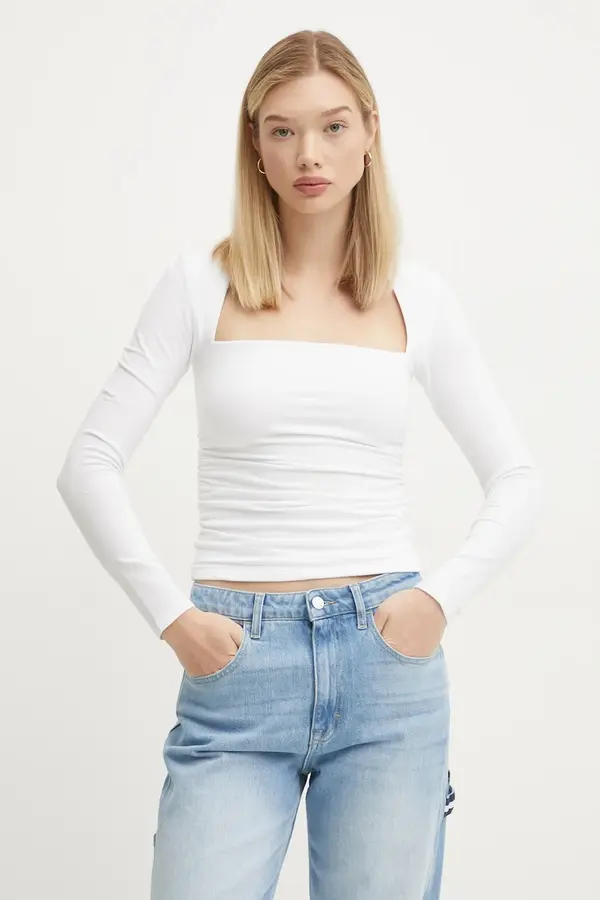 Abercrombie & Fitch Majica z dolgimi rokavi Abercrombie & Fitch