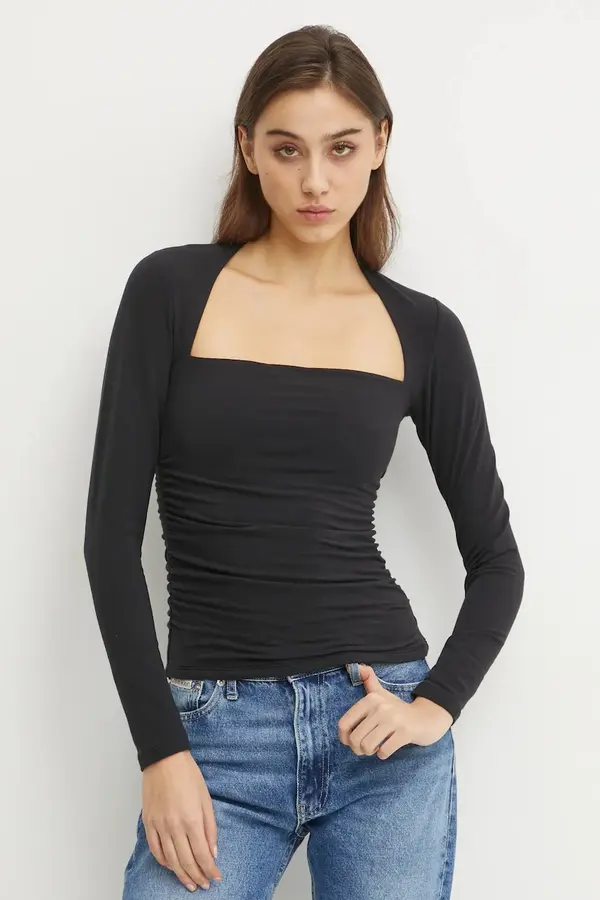Abercrombie & Fitch Majica z dolgimi rokavi Abercrombie & Fitch