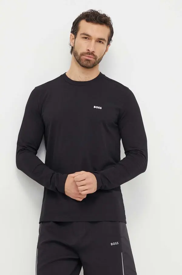 BOSS Green Majica z dolgimi rokavi Boss Green Tee Long