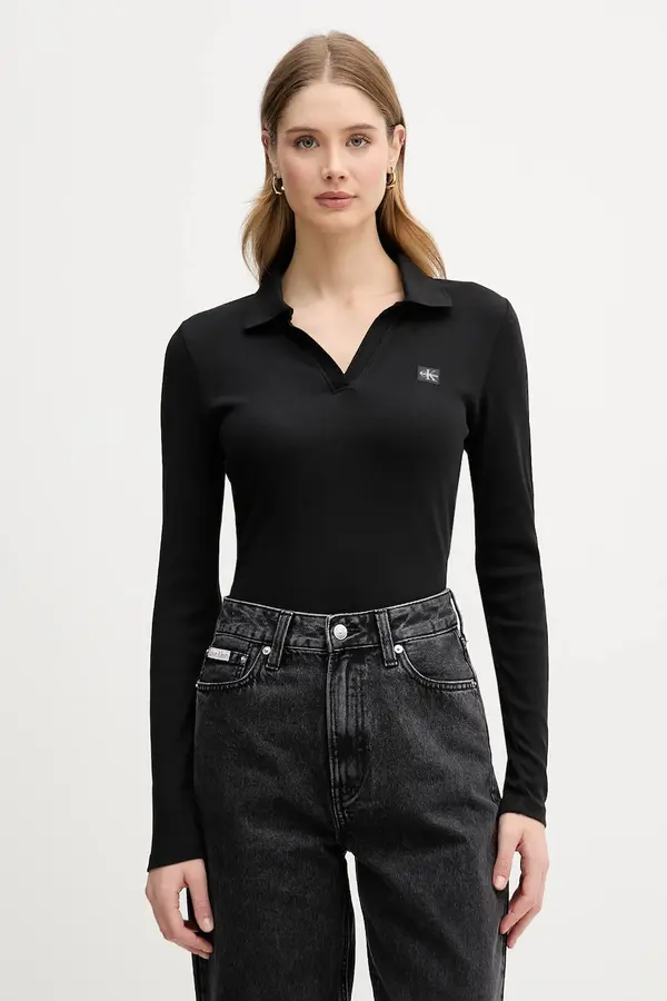 Calvin Klein Jeans Majica z dolgimi rokavi Calvin Klein Jeans