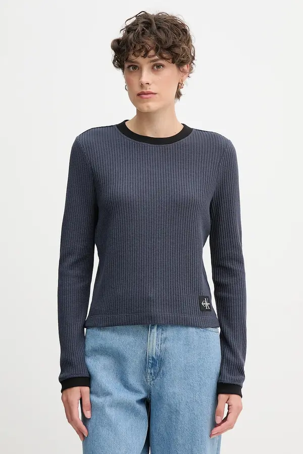 Calvin Klein Jeans Majica z dolgimi rokavi Calvin Klein Jeans