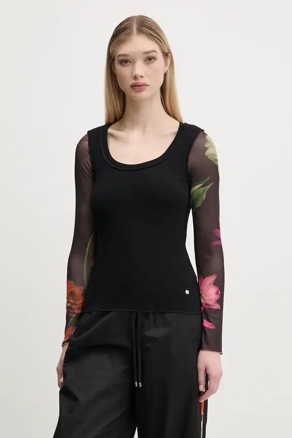 Desigual Majica z dolgimi rokavi Desigual FLINT