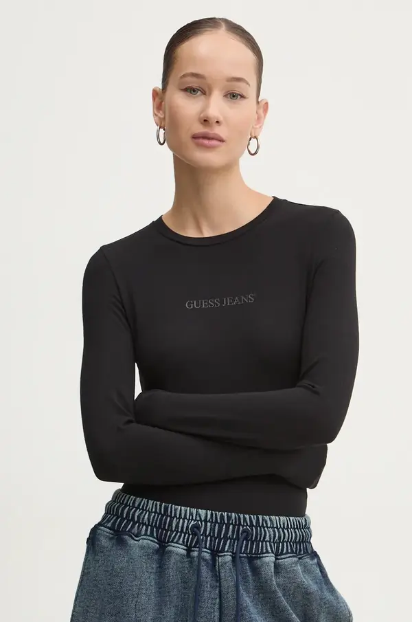 Guess Jeans Majica z dolgimi rokavi Guess Jeans