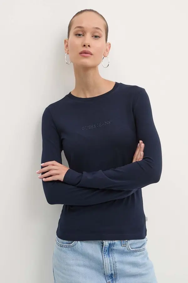 Guess Jeans Majica z dolgimi rokavi Guess Jeans