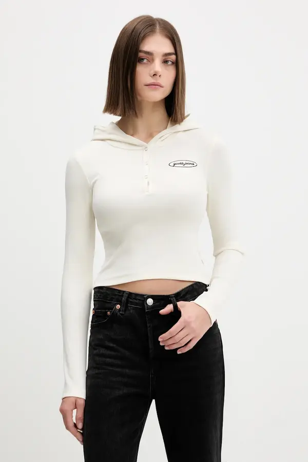 Guess Jeans Majica z dolgimi rokavi Guess Jeans