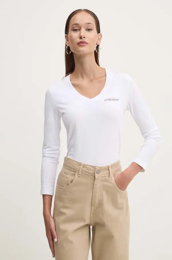 Guess Jeans Majica z dolgimi rokavi Guess Jeans