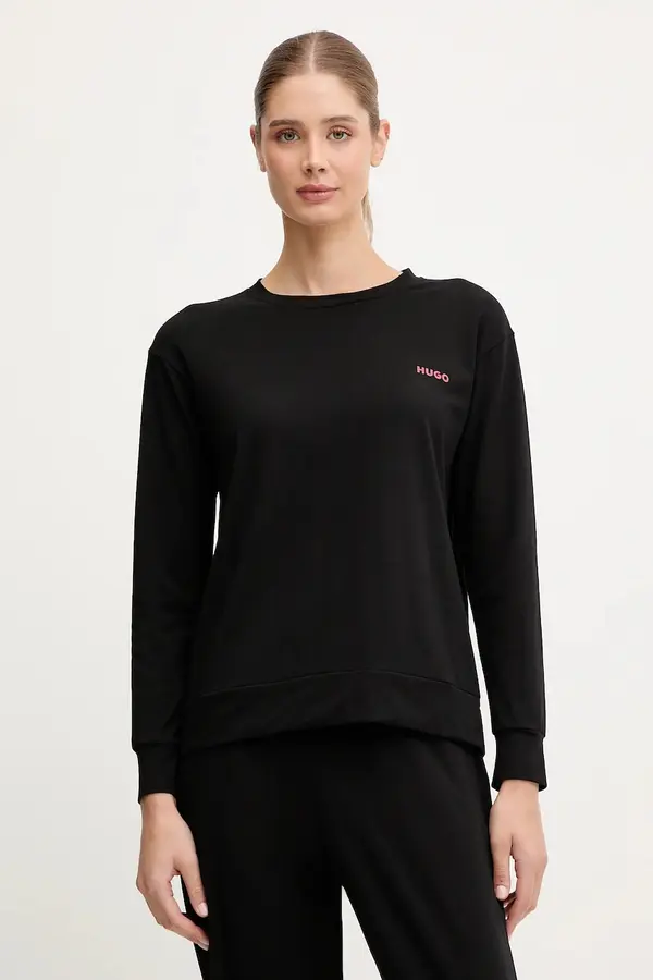 HUGO Majica z dolgimi rokavi HUGO HUGO ID LS-SHIRT