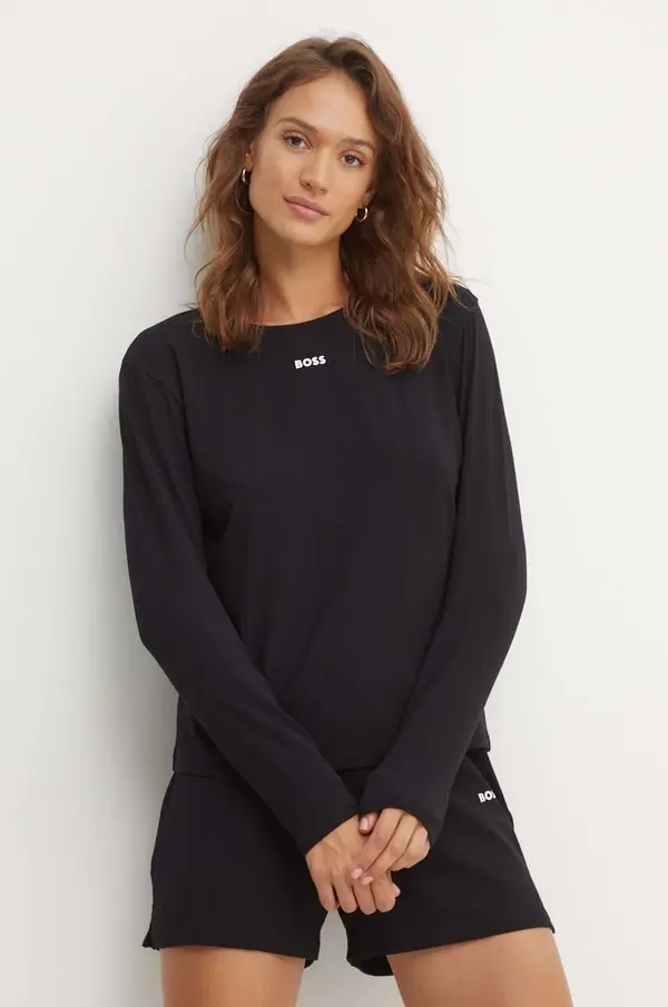 BOSS Majica z dolgimi rokavi lounge BOSS CI_LS-Shirt