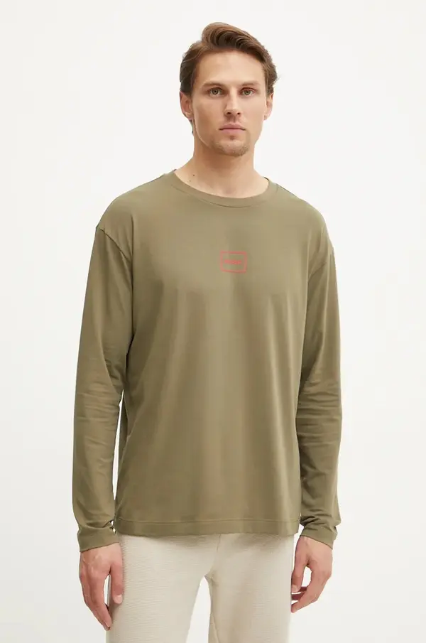 HUGO Majica z dolgimi rokavi lounge HUGO Laze Longsleeve