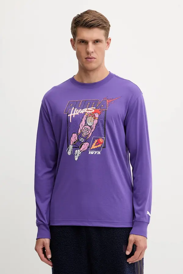Puma Majica z dolgimi rokavi Puma
