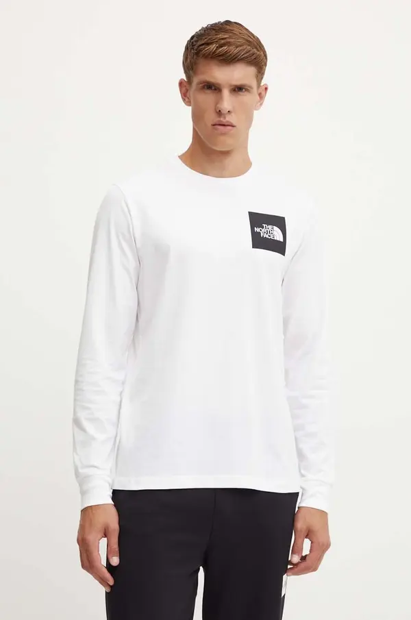 The North Face Majica z dolgimi rokavi The North Face L/S Fine Tee