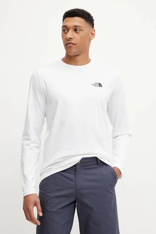 The North Face Majica z dolgimi rokavi The North Face M L/S Simple Dome Tee