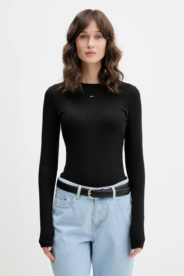 Tommy Jeans Majica z dolgimi rokavi Tommy Jeans