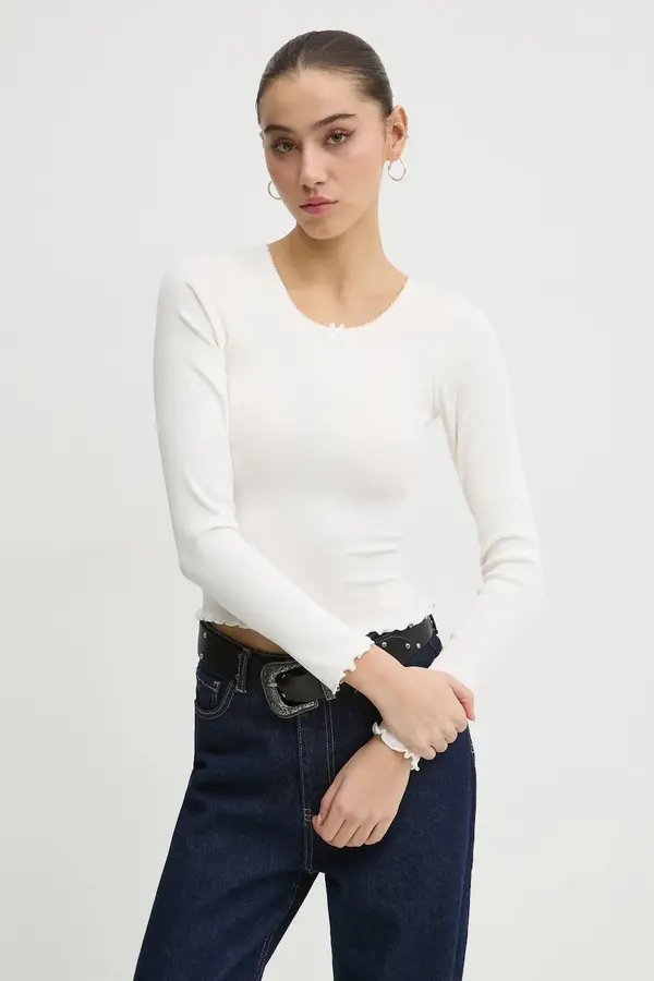 Tommy Jeans Majica z dolgimi rokavi Tommy Jeans