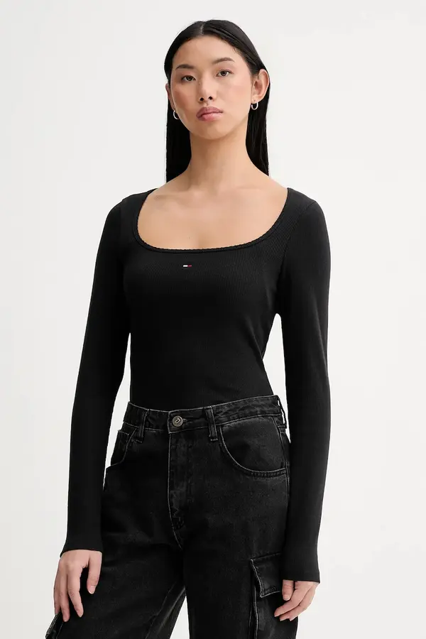 Tommy Jeans Majica z dolgimi rokavi Tommy Jeans