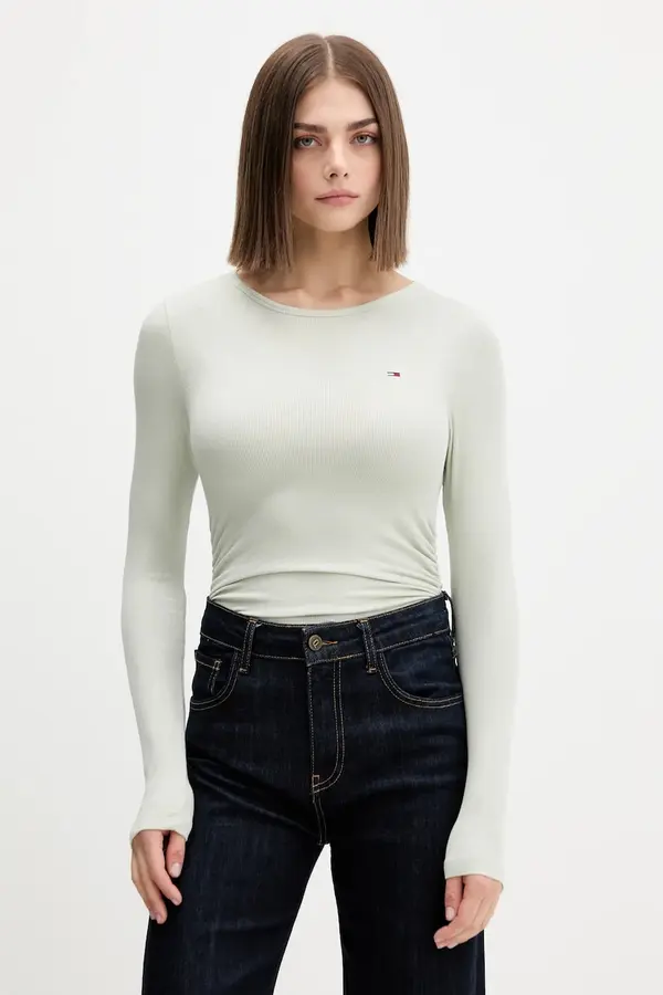 Tommy Jeans Majica z dolgimi rokavi Tommy Jeans