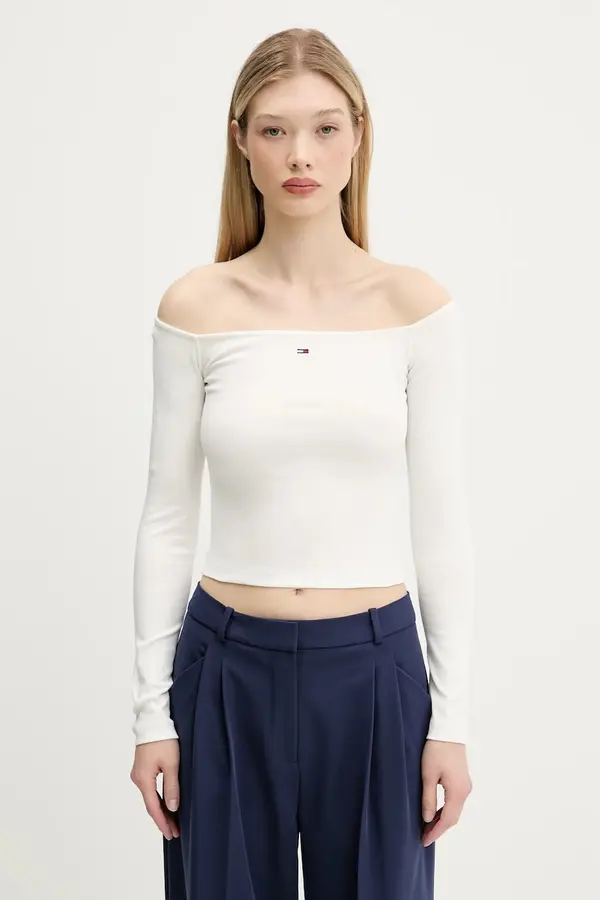 Tommy Jeans Majica z dolgimi rokavi Tommy Jeans