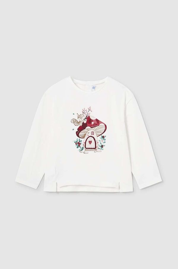 Mayoral Majica z dolgimi rokavi za dojenčka Mayoral rdeča barva, 2050