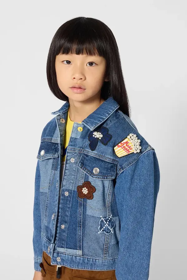 MARC JACOBS MARC JACOBS jeans jakna otroška bombažna