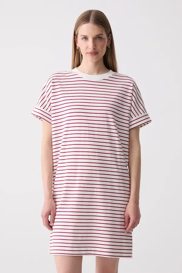 Marc O'Polo Marc O'Polo oversize obleka bombažna