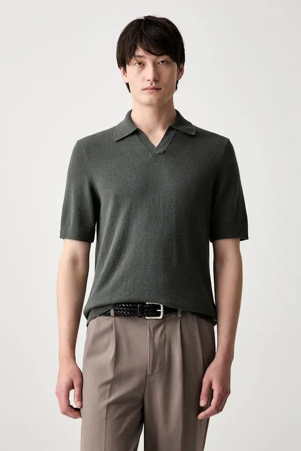 Marc O'Polo Marc O'Polo polo majica moška z bombažem