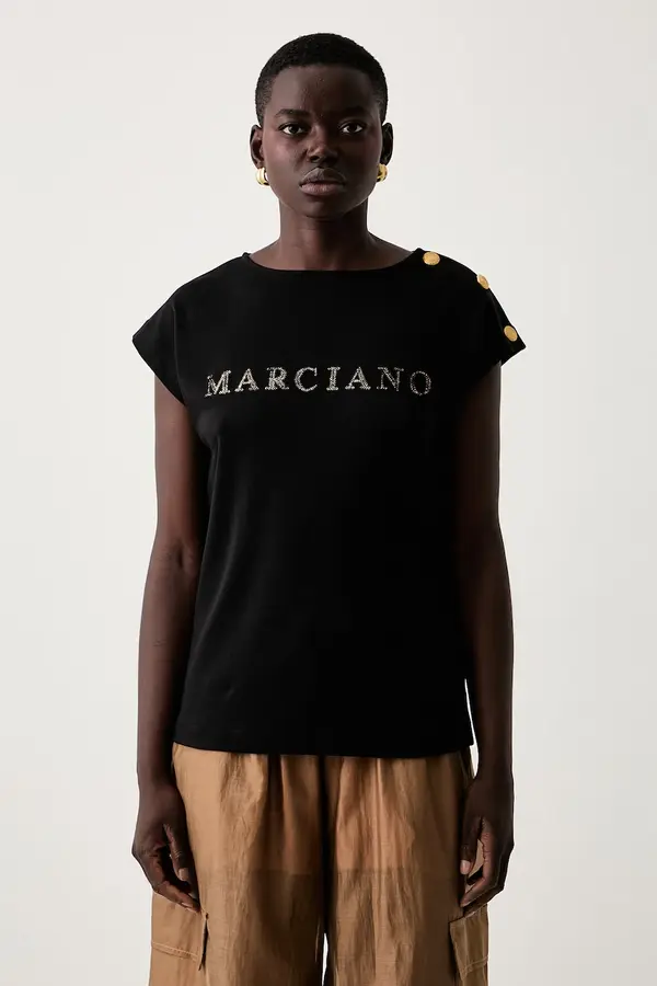 Marciano by Guess Marciano by Guess kratka majica ženska bombažna NEW LYRIS