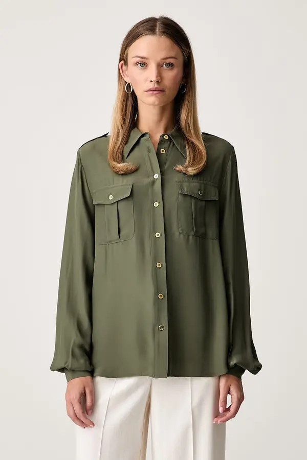 Marciano by Guess Marciano by Guess srajca ženska z viskozo NORI