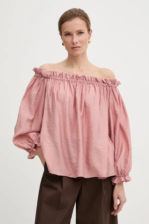 Marella Marella bluza z odkritimi rameni ženska z modalom MERINGA