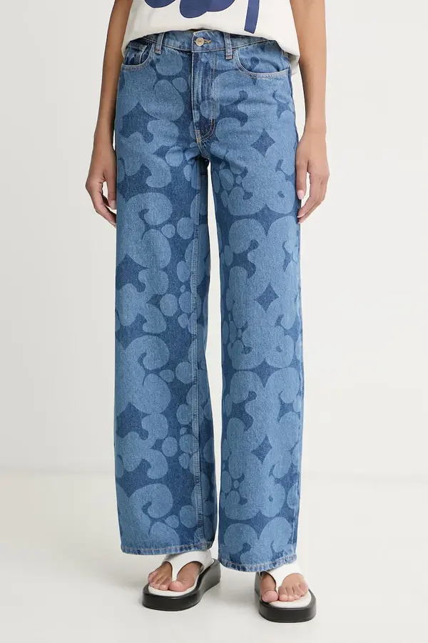 Marimekko Marimekko kavbojke relaxed kroja ženske