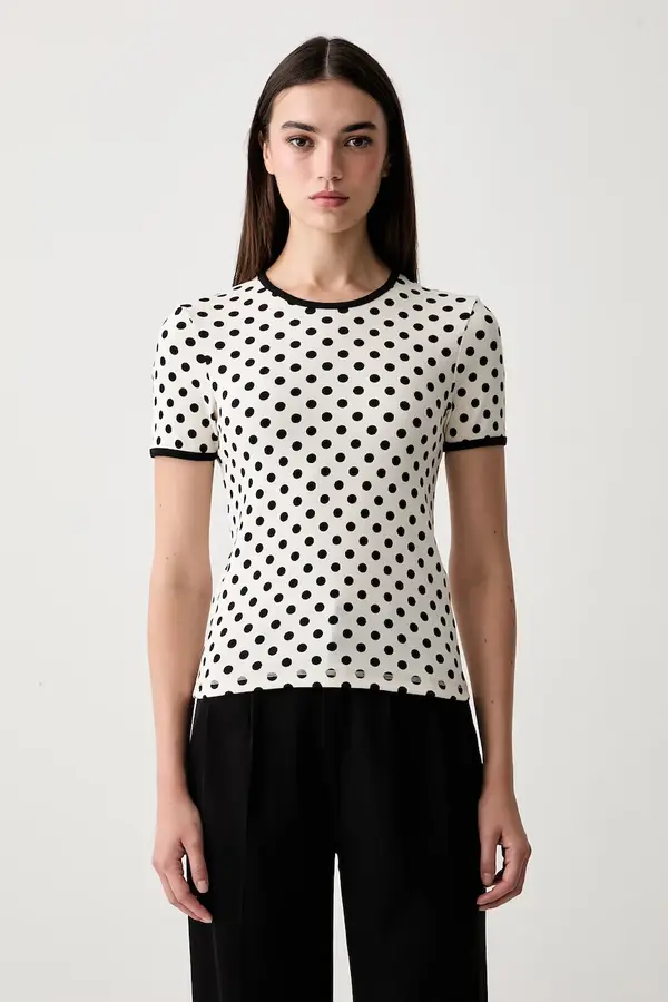 Marimekko Marimekko kratka majica ženska bombažna z elastanom