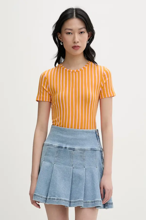 Marimekko Marimekko kratka majica ženska z lyocellom