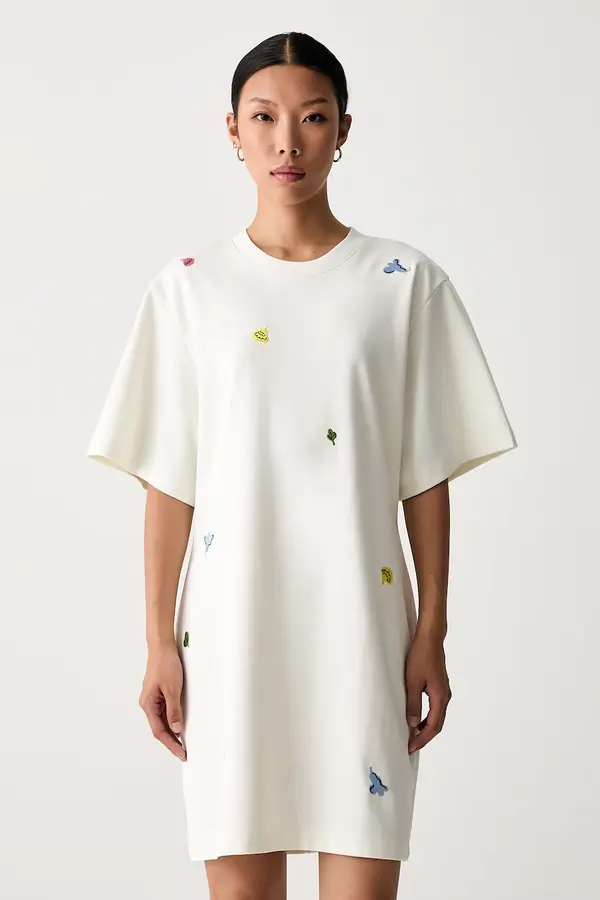 Marimekko Marimekko obleka iz bombaža z elastanom
