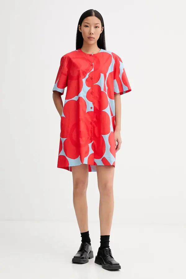 Marimekko Marimekko srajčna obleka bombažna