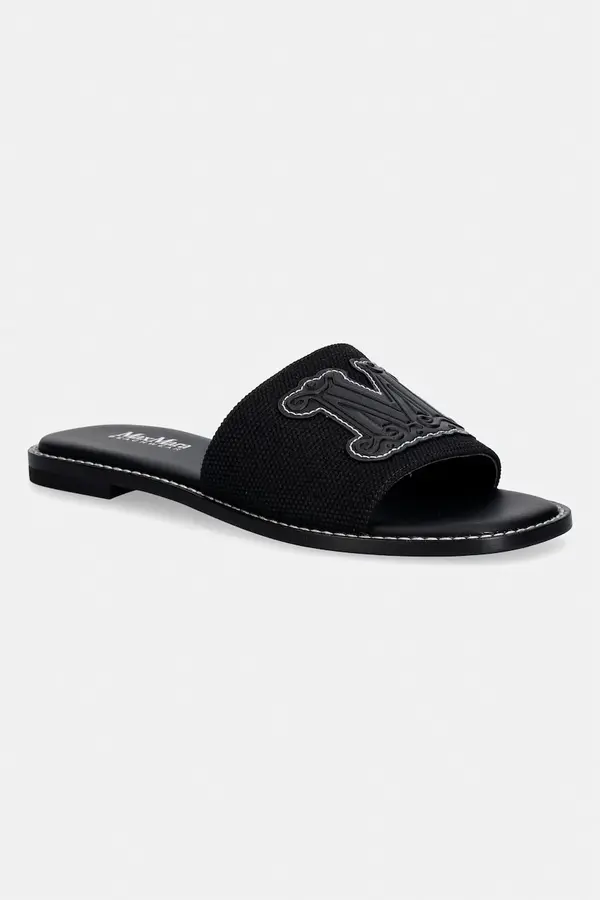 Max Mara Beachwear Max Mara Beachwear natikači ženski z ravnim podplatom Bchcaucaso