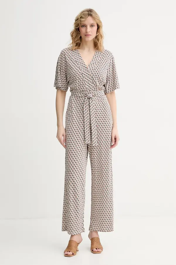 Max Mara Beachwear Max Mara Beachwear palazzo kombinezon ženski viskozen EGREGE