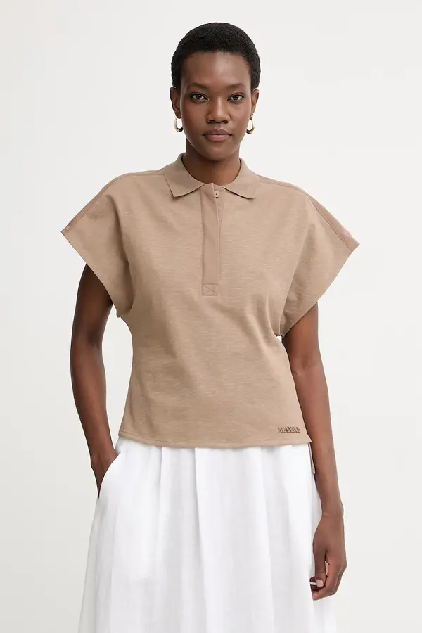 Max&Co. Max&Co. polo majica ženski z bombažem MCOPESI
