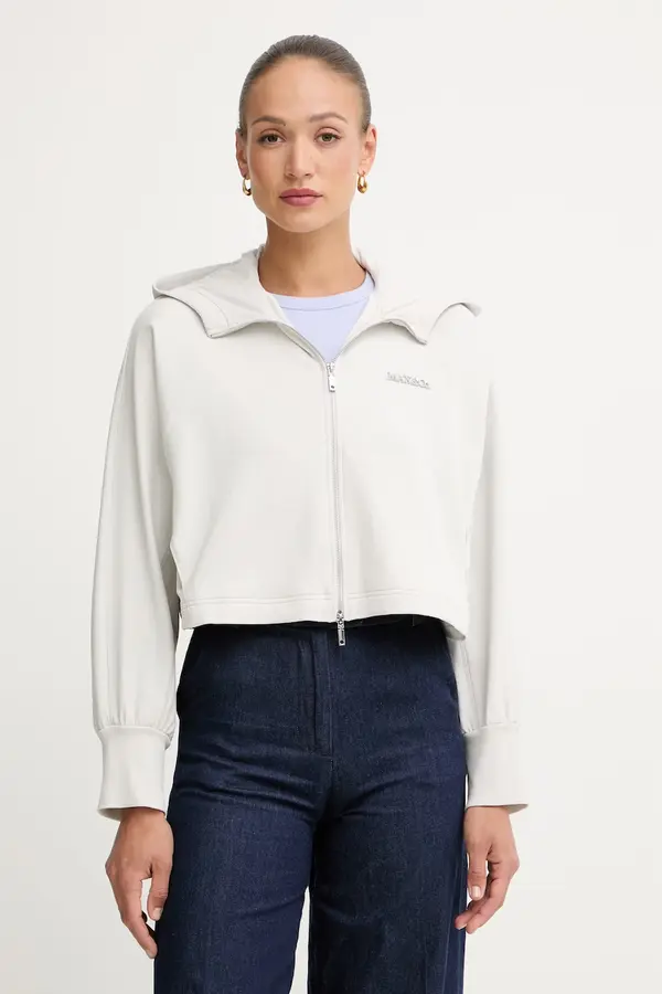 Max&Co. Max&Co. pulover s kapuco ženski bombaž z elastanom MCODONNOLA
