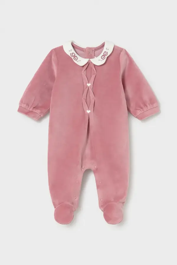 Mayoral Newborn Mayoral Newborn hlače z naramnicami (z nogicami) za dojenčke z bombažem