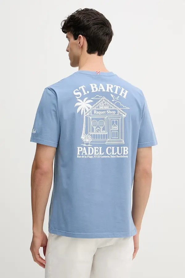 MC2 Saint Barth MC2 Saint Barth kratka majica moška bombažna