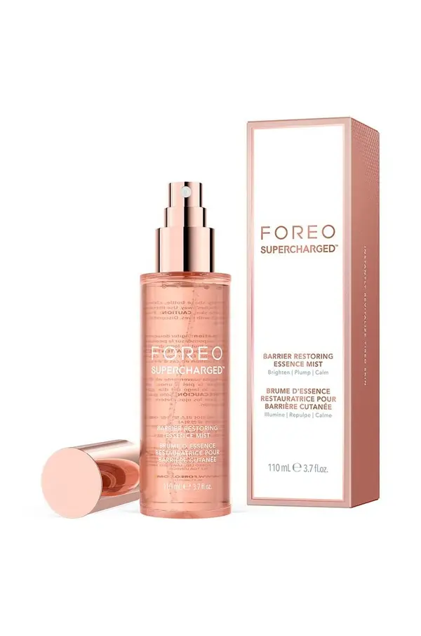 FOREO Meglica za obraz, ki podpira zaščitno bariero FOREO SUPERCHARGED Barrier Restoring Essence Mist 110mL