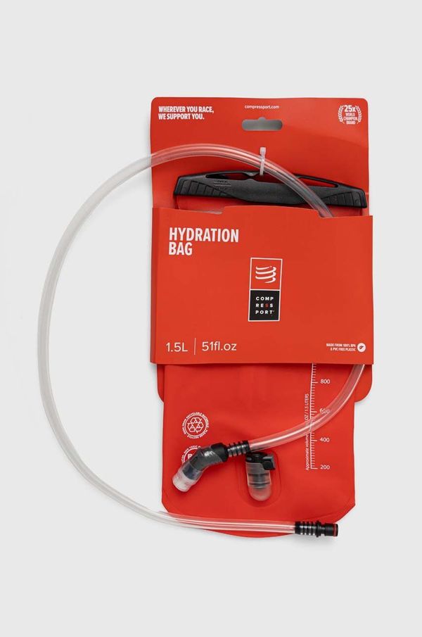 Compressport Meh za vodo Compressport Hydration Bag rdeča barva, XBPU3813