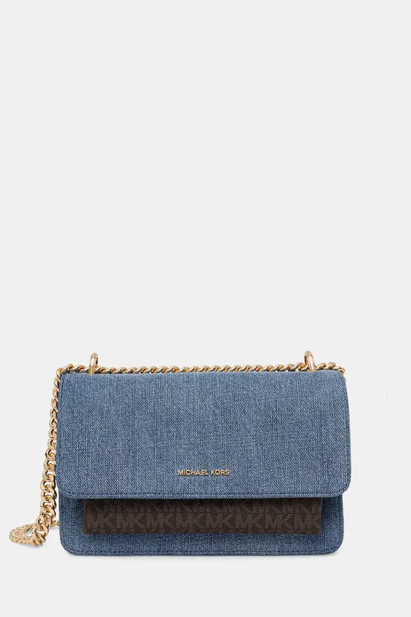 MICHAEL Michael Kors MICHAEL Michael Kors crossbody torbica ženska iz jeansa