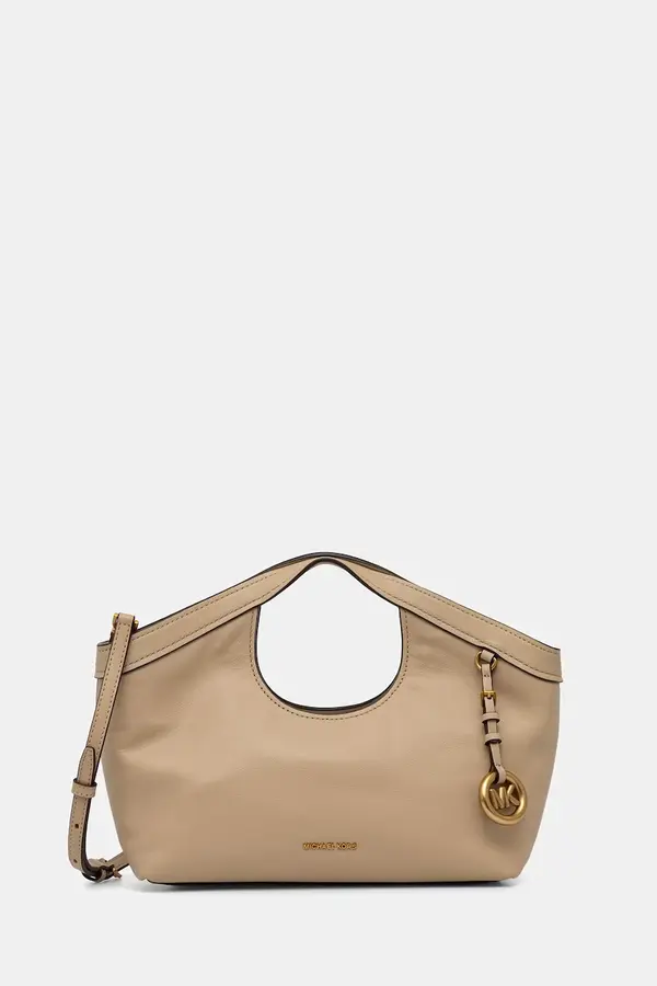 MICHAEL Michael Kors MICHAEL Michael Kors crossbody torbica ženska usnjena Haddie