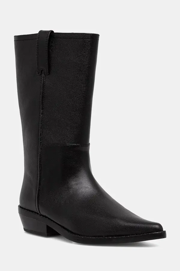 MICHAEL Michael Kors MICHAEL Michael Kors gležnarski čevlji ženski usnjeni Farren Flat Boot