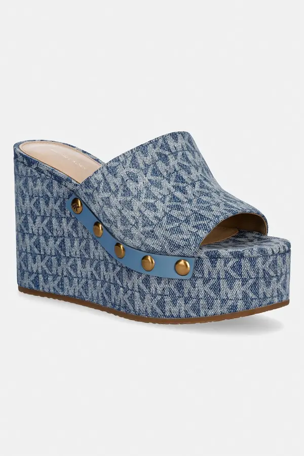 MICHAEL Michael Kors MICHAEL Michael Kors natikači ženski Mayes Wedge Sandal