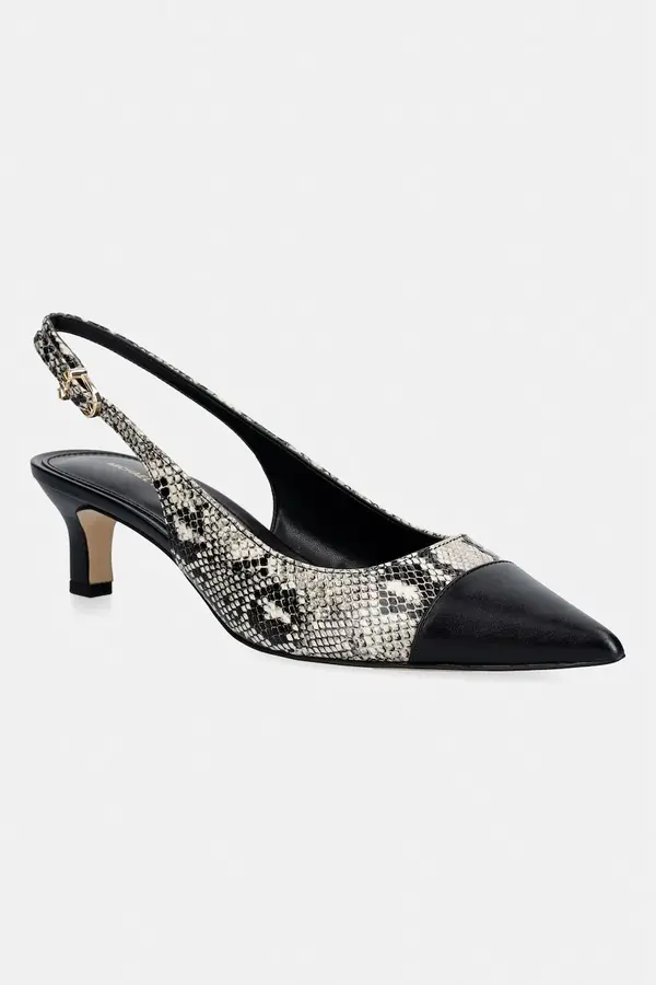MICHAEL Michael Kors MICHAEL Michael Kors salonarji usnjeni Amara Toe Cap Sling Pump